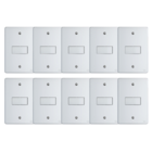 Kit Conjunto Interruptor 4x2 | 1 Tecla Paralelo 10a 250v 10 P